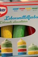 Mängden socker i Colorants alimentaires