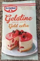 Mängden socker i Gelatine Gold extra
