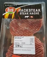 Mängden socker i Steak haché de bœuf