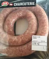 Mängden socker i Saucisse à rôtir vaudoise