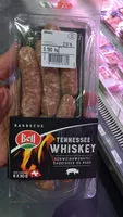 Mängden socker i Tennesse Whiskey - Saucisses de porc avec Whiskey