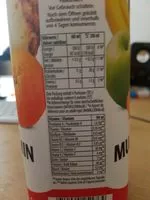 Mängden socker i Multivitamines Naturel