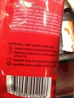 Mängden socker i Nature, original chips