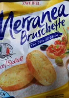 Mängden socker i Merranea bruschette (Zweifel)