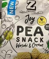 Mängden socker i Joy Pea Snack Wasabi & Cream