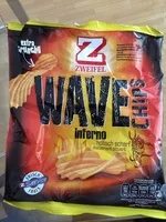 Socker och näringsämnen i Zweifel wave chips