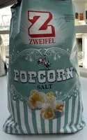 Socker och näringsämnen i Zweifel popcorn