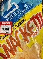 Mängden socker i Snacketti Dancer Cream