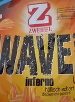 Mängden socker i Wave chips inferno