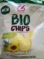 Mängden socker i Bio Chips herbes provençales
