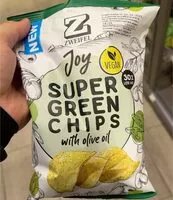 Mängden socker i Super green chips