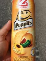 Mängden socker i Poppits Paprika Zweifel 100 GR