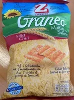 Socker och näringsämnen i Zweifel graneo multigrain snacks