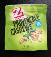 Mängden socker i Provencale Cashews