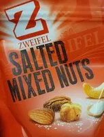 Mängden socker i Saled mixed nuts