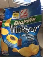 Mängden socker i Pommes Chips Salt & Vinegar