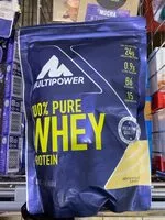 Mängden socker i 100% Pure WHEY protein