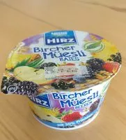 Mängden socker i Hirz Bircher Müesli Baies