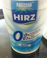 Mängden socker i Hirz Yog. 0% Nature 180G