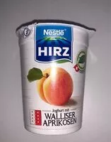 Mängden socker i Hirz - Joghurt mit