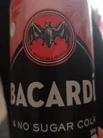 Mängden socker i Bacardi no sugar cola