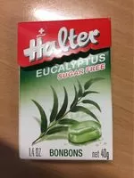 Mängden socker i Halter Bonbons Eucalyptus Sugar Free