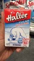 Mängden socker i Halter POLAR SUGAR FREE BONBONS