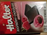 Mängden socker i Framboise chocolat sans sucret