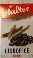 Mängden socker i Bonbon Halter Sans Sucre Reglisse