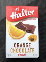 Mängden socker i Halter Sans Sucre Orange-chocolat