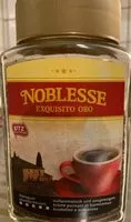 Mängden socker i NOBLESSE EXQUISITO ORO Arôme puissant et harmonieux
