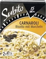 Mängden socker i Risotto avec morilles