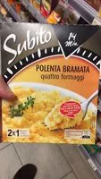 Mängden socker i Polenta Bramata quattro formaggi