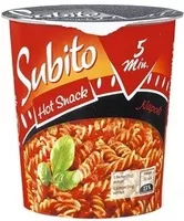 Mängden socker i Subito Hot Snack Napoli