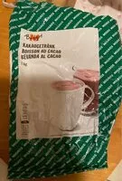 Mängden socker i Boisson au cacao