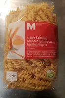 Mängden socker i 5-Eier Spiraloni