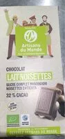 Mängden socker i Chocolat lait noisettes