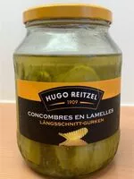 Mängden socker i Concombres en lamelles