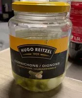 Mängden socker i Cornichons oignons