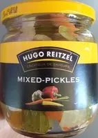 Mängden socker i Mixed-pickles