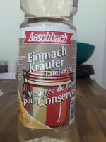 Mängden socker i Essig: Kräuteressig Einmach