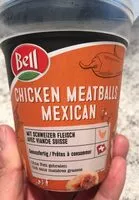 Mängden socker i Chicken meatballs mexican