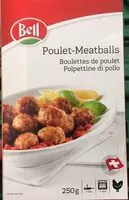 Mängden socker i Boulettes de poulet