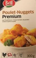 Mängden socker i Poulet-Nuggets Premium