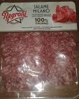 Mängden socker i Salame Milano 100% italiano