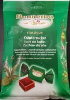 Mängden socker i Bonbons aux herbes