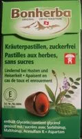 Mängden socker i Pastilles aux herbes sans sucre