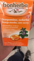 Mängden socker i Orange-menthe, sans sucres