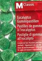 Mängden socker i Eucalyptus Gummipastillen, Eucalyptus