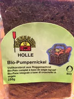 Mängden socker i Holle Bio-Pumpernickel